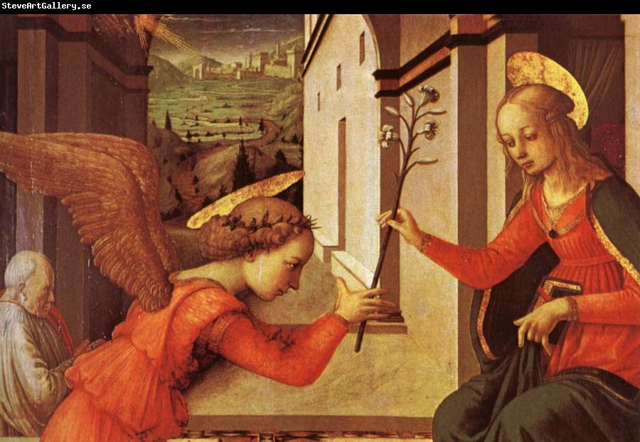 Fra Filippo Lippi The Annunciation